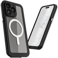 thumbnail image 2 of Funda GHOSTEK Nautical para iPhone 15 PRO MAX Transparente MagSafe contra agua, 2 of 10