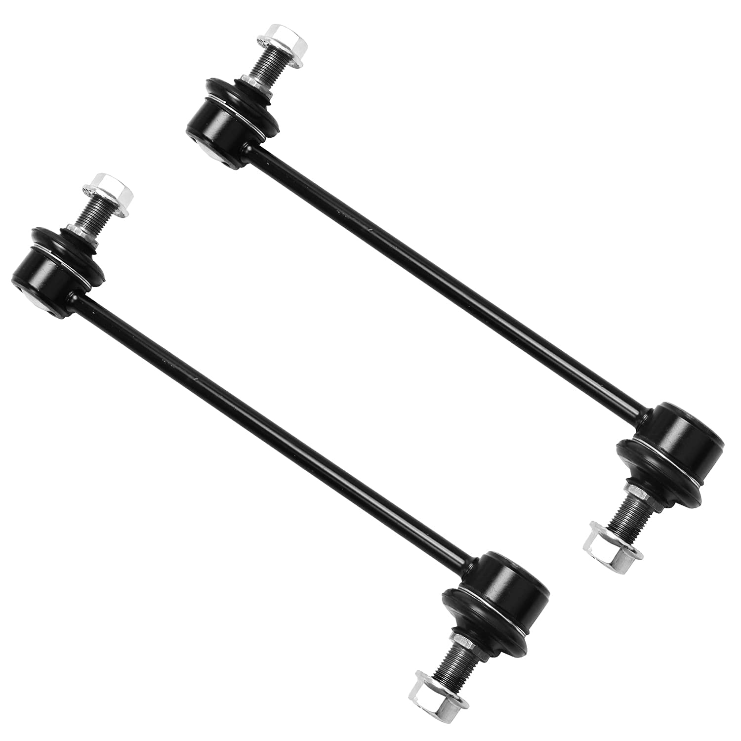 Detroit Axle - Front 12pc Suspension Kit for 05-09 Hyundai Tucson 05-10 Kia Sportage 2005 2006 2007 2008 2009, 2 Lower Control Arms 2 Ball Joints 2 Sway Bars 4 Tie Rods 2 Boots Replacement