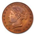thumbnail image 2 of 1879 Goloid Metric Pattern Dollar PR-65 PCGS (J 1623 Red), 2 of 3