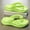 Lemon Green, variant on Men'S SMILE Letter Fluorescent Thick-Sole Flip-Flops, Summer Outdoor Non-Slip Thong Sandals, Trendy Casual Beach Shoes