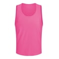 thumbnail image 1 of Zhuashum Boys Tops 3-9 Years Spring Summer O Neck Sleeveless Shirts Solid Color Tank Tops Tee Relax Fit Going Out Cute Tops Pink, 1 of 3