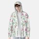 thumbnail image 2 of Fotbe Lilies Flowers Chaqueta con Protección Solar UPF 50+ para Hombre y Mujer, Camisa con Capucha y Bolsillos-Large, 2 of 7