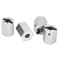 thumbnail image 2 of 12mm Hex Wheel Hubs Adapters, Replacement Hex Hubs Drive Adapter Easy To Install Aluminum Alloy Stable Accurate Size  For 1/10 Remote Control Car  Silver, 2 of 8