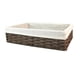 thumbnail image 5 of Cesta de almacenamiento tejida a mano, multiusos, decorativa, organizadora, cestas tejidas cafe l, 5 of 9