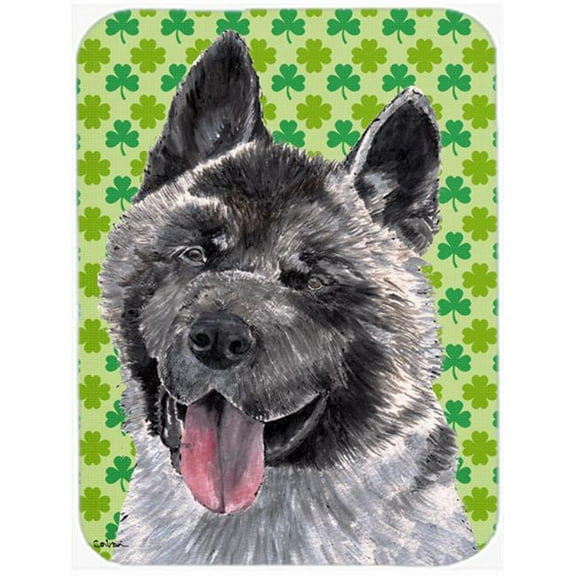 Carolines Treasures  Akita St. Patrick's Day Shamrock Mouse Pad