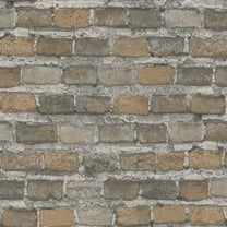 Advantage Lennox Neutral Brick Wallpaper