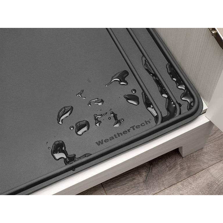  WeatherTech SinkMat – Waterproof Under Sink Liner Mat for  Kitchen Bathroom – 28” x 19” Inches - Durable, Flexible Tray – Home  undersink Organizer Must Haves, Black