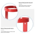 thumbnail image 4 of Shisuyan Support d'Extincteur en Fer Rouge 1Pcs 11.2X5.5X5.5In, 4 of 8