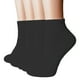 thumbnail image 1 of Pack de 4 pares de calcetines deportivos para mujer antiesquizofrenia: algodón peinado, acolchados, transpirables, talla única, para zapatos de la talla 36-40., 1 of 3