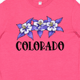 thumbnail image 4 of Inktastic Colorado Columbine Flowers Youth T-Shirt, 4 of 5