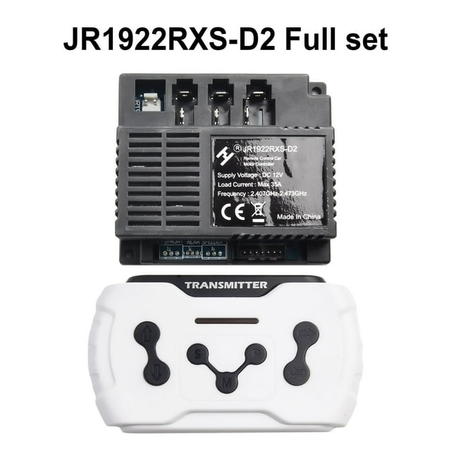 Bgsha HY JR-RX-12V Boîte de Contrôle 6V 24V pour Voiture Électrique pour Enfants 2.4GHz RC