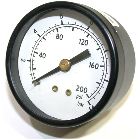 2" Dial Utility Pressure Gauge 1/4" Npt 0 - 200 Psi 0-14Bar New-12 Available