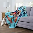 thumbnail image 2 of Warner Bros DC Superpets Walk O Clock Kids Silk Touch Throw Blanket, 2 of 5