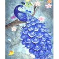 thumbnail image 1 of Blue Peacock - Peinture Diamant DIY, 1 of 6