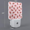 thumbnail image 2 of Salouo Watermelon Ice Cream for Night Lights Plug into Wall 1 Pack, 0.5W Plug in Night Light with Dusk-to-Dawn Light Sensor LED Nightlight for Bathroom, Adult, Hallway-UK, 2 of 7