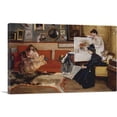 thumbnail image 1 of ARTCANVAS In The Studio 1888 Canvas Art Print by Alfred Stevens - Size: 40" x 26" (0.75" Deep), 1 of 9