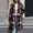 Wine, variant on Floleo Women's Plaid Long Coat Open Front Lapel Collar Casual Winter Warm Outerwear with Pockets Button Down Full Length Jacket
