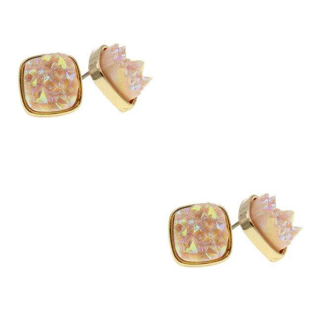 Sonducket Pendientes de tuerca, joyería elegante, regalos, estilo Simple, elegante, brillante, pendientes de tuerca para mujer, adorno de vestir para tipo 5 2piezas Sonducket CBP374555