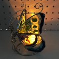 thumbnail image 2 of LOVIVER Glass Iron Parts Butterfly Ornament Candlestick Decoration for Table, Table, 2 of 8