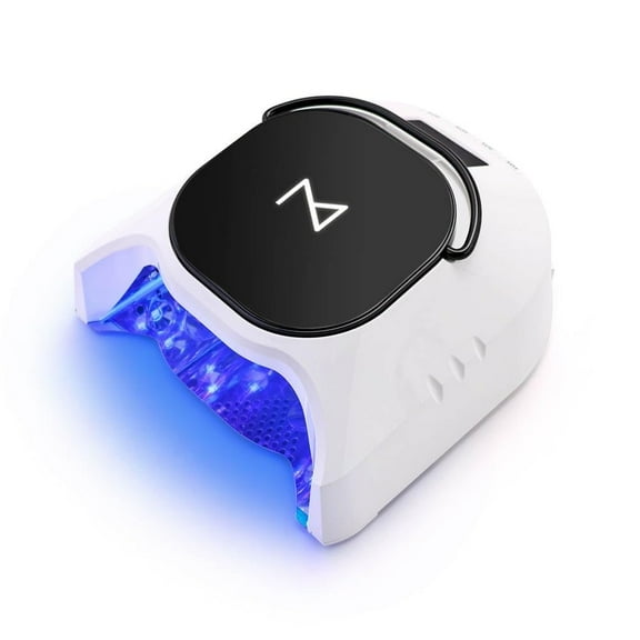 M Professional Hybrid 86W Wireless Rechargeable UV LED Nail Curing Lamp Cordless Nail Dryer For Gel Nails, Manicure, Pedicure