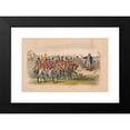 thumbnail image 2 of Hablot Knight Browne 14x10 Black Modern Framed Museum Art Print Titled - Fox-Hunting Sketches; No. 2. an Agricultural Lecturer (Farmer Wurzel), 2 of 5