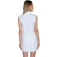 thumbnail image 2 of Scully Womens Cantina by White Button Down Dress - Psl-177 Large White, 2 of 3