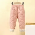thumbnail image 2 of Favoffer Boys Girls Winter Thermal Leggings 3-Layer Fleece-Lined Uniform Underwear Toddler Warm Cold-Proof 4-16Y, 2 of 7