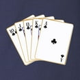 thumbnail image 3 of CafePress - Ace Clubs Flush Long Sleeve T Shirt - Long Sleeve Dark T-Shirt, 3 of 4