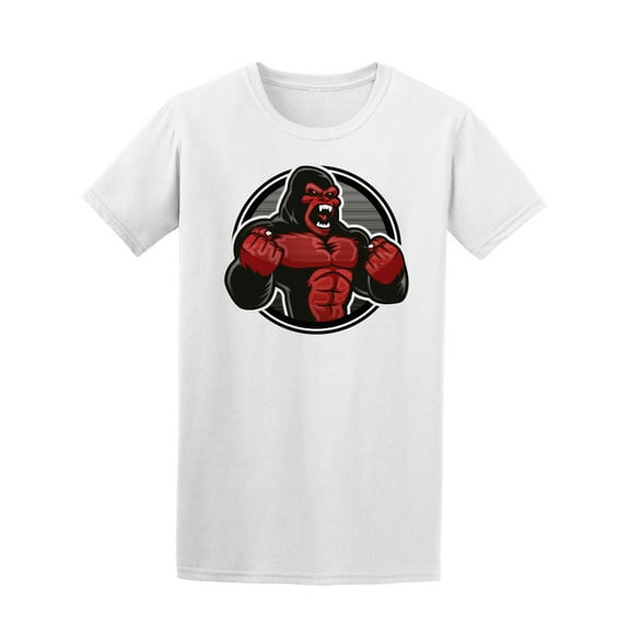 Angry Gorilla T-Shirt Men -Image by Shutterstock, Male XX-Large