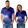 thumbnail image 6 of Starry Sky Girls's T-Shirt Popular Soft Art Print T Shirt for Men Women for Outdoor Daily, 6 of 11