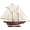 Large, variant on Wooden Sailboat Model Ship Bluenose 1/60 Scale Replica Large