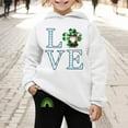 thumbnail image 5 of Xmyrz St Patricks Day Toddler Boy Outfits Set Pants Set Soft Cartoon Sweatshirt Sweatpants Long Sleeve Girls Sweatsuit Clothes Sets Clothing Suits, 5 of 5
