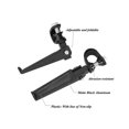 thumbnail image 3 of Reposapiés de motocicleta Parachoques plegable Estriberas Soporte de estribera para B, 3 of 5