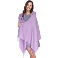 thumbnail image 1 of Solid Color Scarf For Women, Ladies Shawl Warm Scarf Cloth Stole (Light Purple), 1 of 7