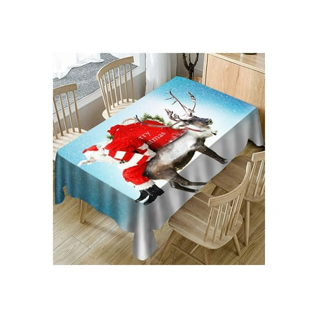

Tablecloth coffee tablecloth garden tablecloth reusable washable kitchen tablecloth 150*210cm E