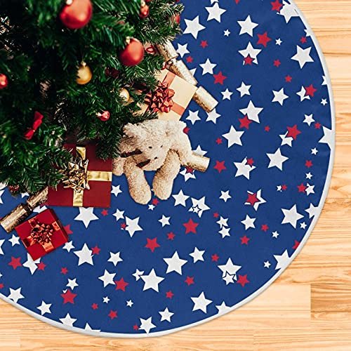 Faldón para árbol de Navidad Dussdil USA Patriotic Stars 120 cm