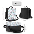 thumbnail image 2 of Vsdgher Cute Panda Bear Pattern Reusable Lunch Box, Insulated Lunch Bag Thickened Thermal Leakproof Lunch Tote Bag for Adult Office & Travel Picnic, 2 of 7