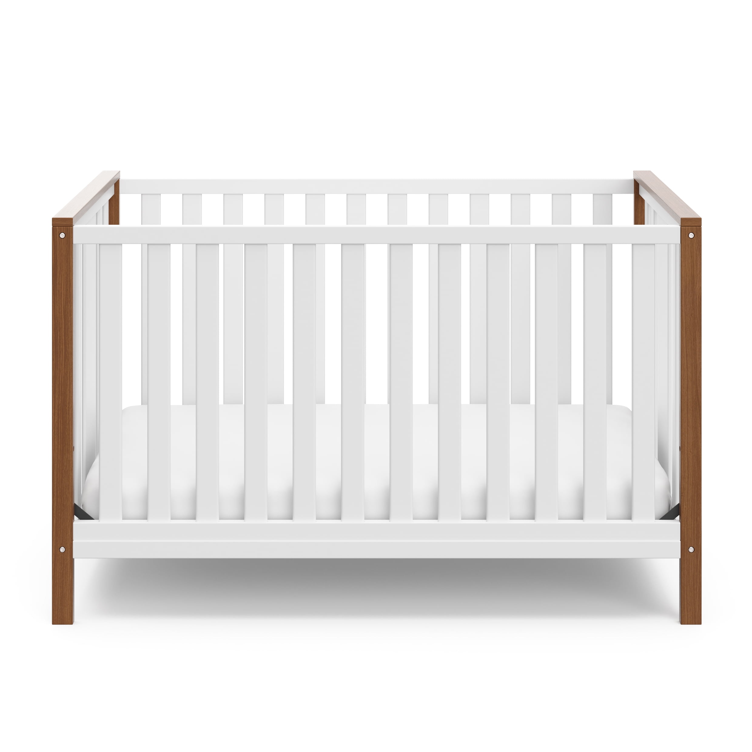 Storkcraft Modern Pacific 4-in-1 Convertible Baby Crib, Vintage Driftwood