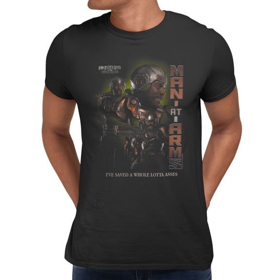 Masters Of The Universe Movie Man At Arms Saved A Lot Men's T Shirt (Black, S-XXXL)