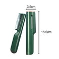 thumbnail image 7 of Cordless Hair Straightener Brush Multifunctional Hot Comb for Home Women Men Green, 7 of 7