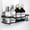 Black, variant on Shower Caddy Shelves Organizer Rack, Single Pack Shower Shelf, Caddies for Shampoo Soap Bathroom Waterproof Adhesive Holder, No Drilling Wall Mounted Self