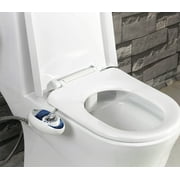 LUXE Bidet NEO 110 - Non-Electric Bidet Attachment, Adjustable Water Pressure, Rear Wash (Blue)
