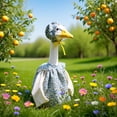 thumbnail image 4 of Dpityserensio Spring Idyllic Gooses Outfits Gooses Statue Patio Dress Patio Gooses Outfits Hat Set for 23In Statue Patio Garden Decoration, 4 of 9