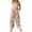 Purple, variant on Women's Halloween Jumpsuits Witch Hat Pumpkin Sleeveless Backless Spooky Overalls Candy Skeleton Halter Funny Rompers, M