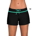 thumbnail image 3 of Traje de baño Ajustable Naiovety Sólido verde negro para Deportes acuáticos, 3 of 6
