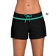 thumbnail image 5 of Greeniant Traje de baño Ajustable Buena elasticidad Piernas de pantalón ensanchadas Pantalones cortos Traje de baño transpirable Diferentes tamaños Deportes acuáticos Verde negro METRO Greeniant OD020167-80B, 5 of 6