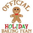 thumbnail image 3 of CafePress - Official Holiday Baking Team - Women's Dark Pajamas, 3 of 4