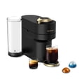 thumbnail image 1 of Cafetera y espresso Nespresso Vertuo Pop+ de edición limitada de Breville, oro negro mate, 1 of 5