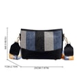 thumbnail image 5 of Sac à Bandoulière pour Femmes Mode Patchwork de Couleurs Sac Seau Sac Messager, 5 of 5