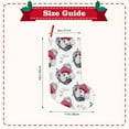 thumbnail image 3 of Vsdgher Cute Poodle Dog Christmas Stockings 18 inch Large Kids Stocking Bags Hanging Socks for Christmas Decor Decorations, 3 of 7